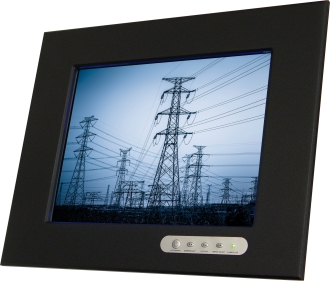 17 In Industrial Panel Mount Display